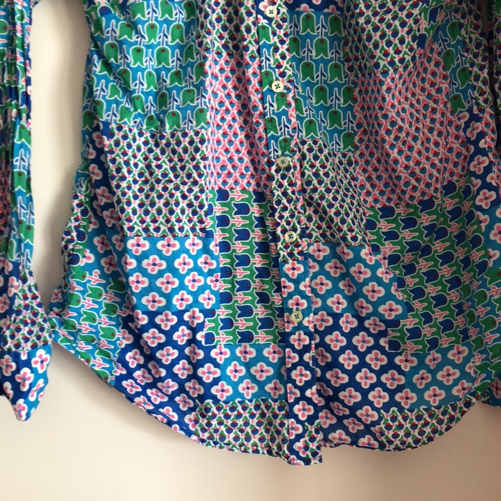 Multi-Design Button-Down Blouse - image 3